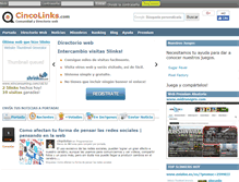 Tablet Screenshot of cincolinks.com